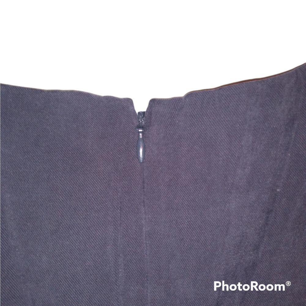 COS Navy Blue Ruffled Top - Picture 8 of 10